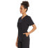 Фото #9 товара Scrubstar Core Essentials V-Neck Scrub Top Unisex Small Black Shortsleeve Solid​