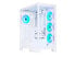 Фото #4 товара Sama Neview 2351 White Dual USB3.0 Type C Tempered Glass ATX Mid Tower PC Case