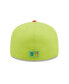 Фото #5 товара Men's Green, Red Pittsburgh Pirates 1979 World Series Cyber Highlighter 59FIFTY Fitted Hat