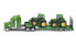 Фото #3 товара Игрушечный транспорт Siku Тягач с низкорамным прицепом и тракторами John Deere, зелёный, серый, 1:87, 260 мм, 48 мм, 75 мм