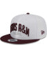 Фото #4 товара Men's White, Maroon Texas A&M Aggies Two-Tone Layer 9FIFTY Snapback Hat
