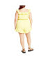 Фото #2 товара Plus Size Christa Romper