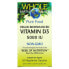 Фото #1 товара Natural Factors, Whole Earth & Sea, Веганский биоусиленный витамин D3, 5000 МЕ, 60 вегетарианских капсул