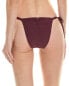 Фото #2 товара Pq Swim Mila Tie Teeny Bikini Bottom Women's Red M