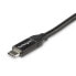 Фото #3 товара StarTech.com USB-C to USB-C Cable w/ 5A PD - M/M - 0.5 m - USB 2.0 - USB-IF Certified - 0.5 m - USB C - USB C - USB 2.0 - 480 Mbit/s - Black