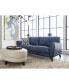 Фото #17 товара Myia 82" Tufted Back Leather Sofa and 62" Loveseat Set, Created for Macy's