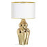Фото #1 товара Настольная лампа Белый Позолоченный Керамика 60 W 220-240 V 32 x 32 x 45 cm