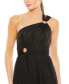 ფოტო #3 პროდუქტის Women's Ieena Strappy One Shoulder A Line Gown