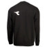 Фото #3 товара Худи Diadora Crew Neck Manifesto черный 178207-80013 100% хлопок