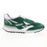 Фото #1 товара Reebok LX2200 Mens Green Leather Lace Up Lifestyle Sneakers Shoes