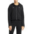 Фото #1 товара Puma Sf Style Hooded Sweat Full Zip Jacket Womens Black Coats Jackets Outerwear