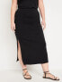 Ruched Maxi Skirt