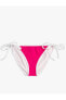 Фото #22 товара Brazilian Bikini Altı Yanları Bağlama Detaylı Basic Normal Bel