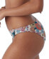 ფოტო #3 პროდუქტის Juniors' Tenley Floral-Print Alamitos Knotted Bikini Bottoms