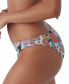 Фото #3 товара Juniors' Tenley Floral-Print Alamitos Knotted Bikini Bottoms