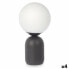Фото #1 товара Настольная лампа Чаша 40 W Белый Чёрный Керамика 15 x 28,5 x 15 cm (4 штук)
