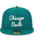 Фото #3 товара Men's Augusta Green Chicago Bulls Script 59Fifty Fitted Hat