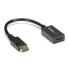 Фото #2 товара Адаптер DisplayPort к HDMI - DP 1.2 к HDMI конвертер видео 1080p - адаптер кабеля для монитора/телевизора/дисплея DP к HDMI - пассивный адаптер DP к HDMI - защелочный разъем DP - 0,21 м - DisplayPort - HDMI - Мужской - Женский - Прямой