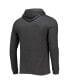 ფოტო #3 პროდუქტის Men's Black, Heather Charcoal UCF Knights Meter Long Sleeve Hoodie T-shirt and Jogger Pajama Set