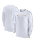 Фото #1 товара Men's LSU Tigers 2024 Sideline Coach UV Performance Long Sleeve T-Shirt