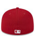 Фото #4 товара Men's White Cincinnati Reds 2024 Batting Practice Low Profile 59FIFTY Fitted Hat