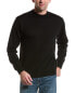 Фото #1 товара Blu By Polifroni Wool-Blend Sweater Men's Black S