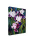 Фото #2 товара Joanne Porter 'Wind Blown Iris' Canvas Art - 24" x 18" x 2"