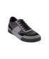 Фото #1 товара Men's Low Top Two Tone Branded Sole Lace Up Sneakers