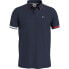 Фото #1 товара TOMMY JEANS Regular Flag Cuffs short sleeve polo