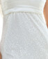 Juniors' Sequined Bow-Back Bodycon Dress