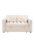 Фото #6 товара 55.3" 41 Multifunctional Sofa Bed With Cup Holder And USB Port For Living Room