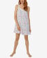 Фото #1 товара Women's Sleeveless Short Nightgown