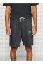 Фото #6 товара Sportswear Revival Fleece Short Hybrid Black Erkek Şort Siyah