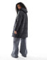 Фото #4 товара adidas Originals Adicolor Long Puffer jacket in black