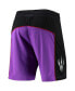 Men's Purple Toronto Raptors Hardwood Classics Primary Logo Swingman Shorts