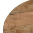 Side table Black Natural Wood Metal Iron wood and metal Mango wood 43 x 43 x 49 cm