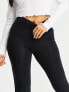 Фото #2 товара ASOS DESIGN Petite kick flare trouser in black