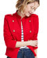 ფოტო #3 პროდუქტის Women's Cropped Ottoman Band Jacket