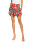 Фото #1 товара Iro Suppie Silk Mini Skirt Women's Red 36