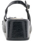 ფოტო #3 პროდუქტის Women's Melli Slip-On Hardware Slingback Block-Heel Pumps