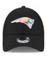 Фото #4 товара Men's Black New England Patriots 2023 NFL Crucial Catch 9FORTY Adjustable Hat