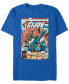 Men's G.I. Joe Classic Comic Poster Short Sleeve T-shirt Синий, Large - фото #1