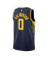 ფოტო #2 პროდუქტის Men's and Women's Tyrese Haliburton Navy Indiana Pacers Swingman Jersey - Icon Edition