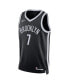 Men's and Women's Kevin Durant Black Brooklyn Nets Swingman Jersey - Icon Edition
