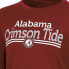 NCAA Alabama Crimson Tide Women's Crew Neck Fleece Double Stripe Sweatshirt - M