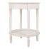 Corner table Alexandra House Living White 50 x 60 x 50 cm