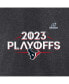 Фото #4 товара Men's Heather Charcoal Houston Texans 2023 NFL Playoffs Ready T-shirt