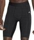 Adidas Spodenki męskie adidas Techfit Aeroready Short Tight czarne HP0618 M