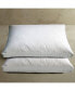 Фото #1 товара White Goose Feather & Down 233 Thread Count 100% Cotton 2-Pack Pillow, Jumbo