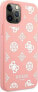 Guess Guess GUHCP12LLSPEWPI iPhone 12 Pro Max 6,7" różowy/pink hard case Peony Collection - фото #4